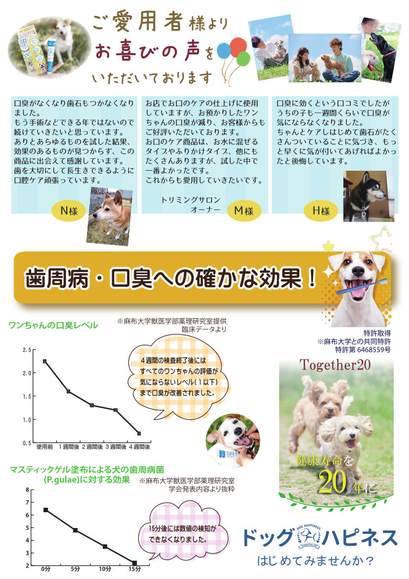 ドッグハピネスはみがきプラス